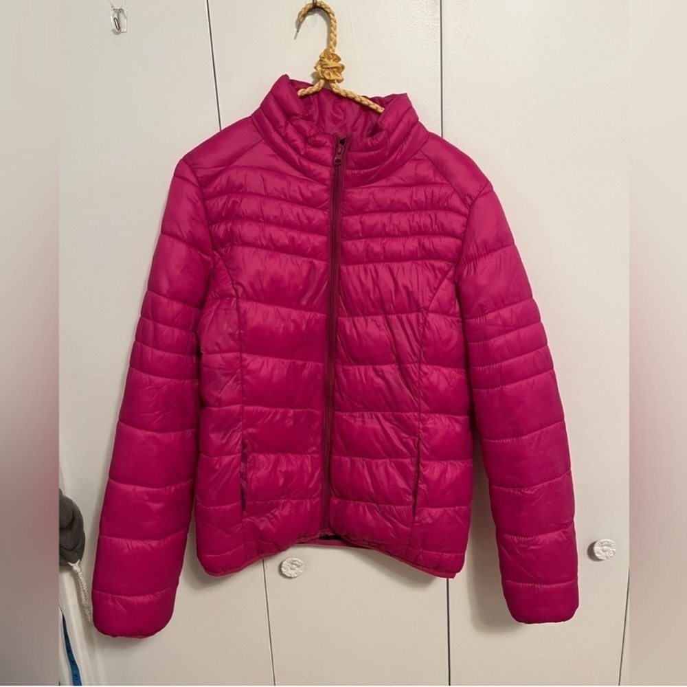 George lightweight Women's Pink Puffer Jacket- Medium
PTP 20 inch approx
